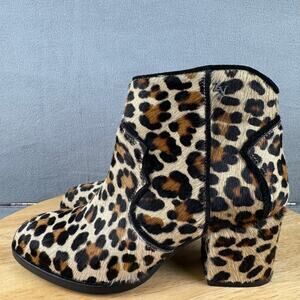 Zadig & Voltaire Leopard Print Molly Leo Cowboy Boots Women’s Size 36/ 5.5-6 US